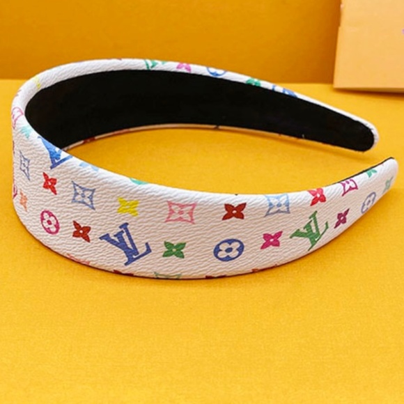 Handmade Accessories - Colorful White Headband New